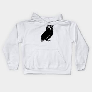 Owl Silhouette Kids Hoodie